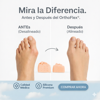 OrthoFlex® Dedilera Ortopédica - Alivio inmediato del juanete